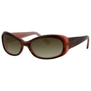 Vintage Oliver Peoples Phoebe Olive Gradient Lens Sunglasses with Hard Case